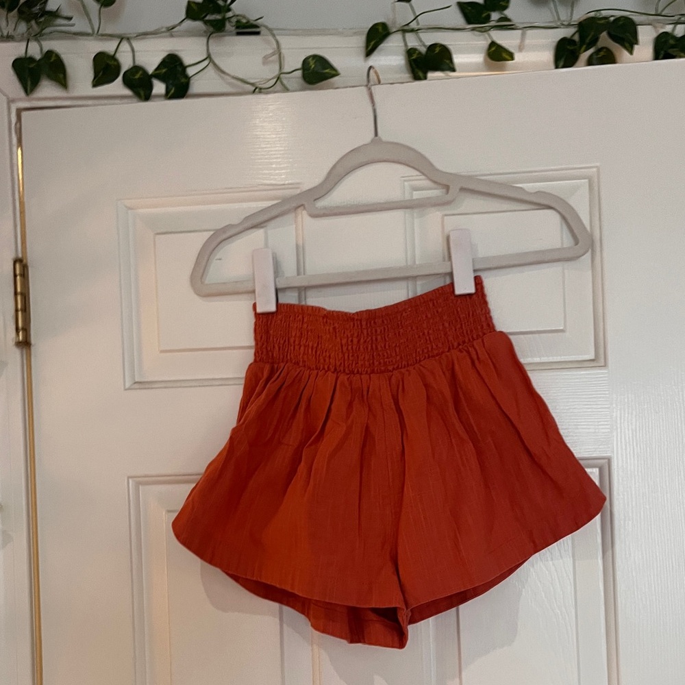 NWOT Free People Porto Top and Shorts Set XS - Picture 6 of 7